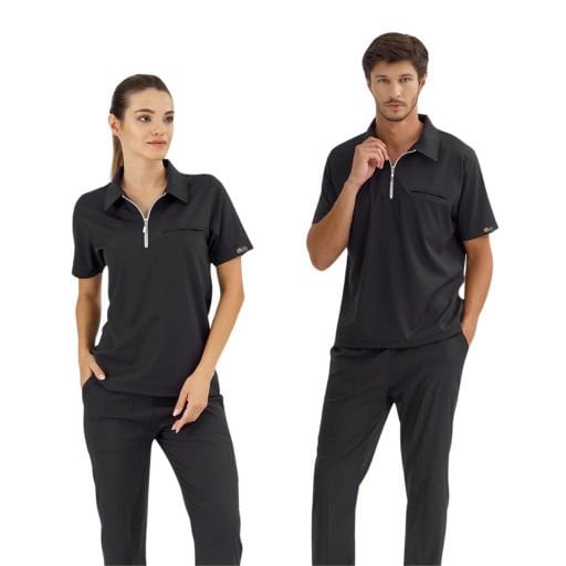 Polo Lüks Likralı Scrubs Takımlar